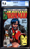Iron Man #128 CGC 9.6 (1979) Classic Demon in a Bottle Alcoholism Cover