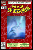 Web of Spider-Man #90 Marvel 1992 (NM-) 1st Printing Hologram Cover