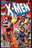 X-Men #1 Marvel 1991 (VF/NM) Jim Lee Connecting Cover B - NEWSSTAND