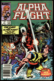 Alpha Flight #17 Marvel 1985 (VF/NM) Canadian Price Variant
