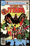 New Teen Titans #1 DC 1980 (FN-) 1st Grant Wilson - NEWSSTAND
