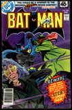 Batman #307 DC Comics 1979 (VG-) 1st App. of Lucious Fox