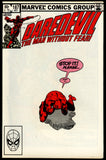 Daredevil #187 Marvel 1982 (VF+) Frank Miller Cover