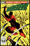 Daredevil #189 Marvel 1982 (VF+) Frank Miller Cover - Death of Stick