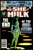 Savage She-Hulk #25 Marvel 1982 (FN-) Final Issue - NEWSSTAND