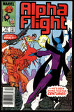 Alpha Flight #21 Marvel 1985 (NM) Canadian Price Variant - Byrne!