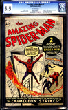 Amazing Spider-Man #1 CGC 5.5 (1963) 1st App. J. Jonah Jameson! GRAIL!