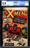 X-Men #4 CGC 2.5 (1964) 1st App. Quicksilver & Scarlet Witch! 2nd Magneto