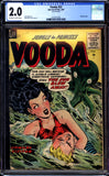 Vooda #22 CGC 2.0 (1955) Matt Baker Cover & Art - Cover Detached