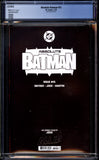 Absolute Batman #15 CGC 9.8 (2026) Jock Variant Cover B