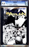 Batman #1 CGC 9.8 (2011) 1st Printing - Greg Capullo Sketch Cover