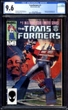 Transformers #1 CGC 9.6 (1984) 1st App. of the Autobots & Decepticons