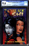 Cyblade/Shi: The Battle for Independents #1 CGC 9.6 (1995) 1st Witchblade