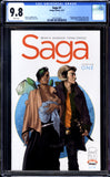 Saga #1 CGC 9.8 (2012) 1st Printing - Multiple 1st Appearances