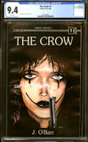 The Crow #1 CGC 9.4 (1989) James O' Barr - 1st Printing - Caliber Press