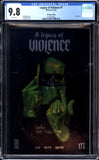 Legacy of Violence #1 CGC 9.8 (2022) 3D Comics Edition - Foil Cover