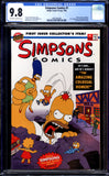 Simpsons Comics #1 CGC 9.8 (1993) 1st Issue - Fantastic Four 1 Homage