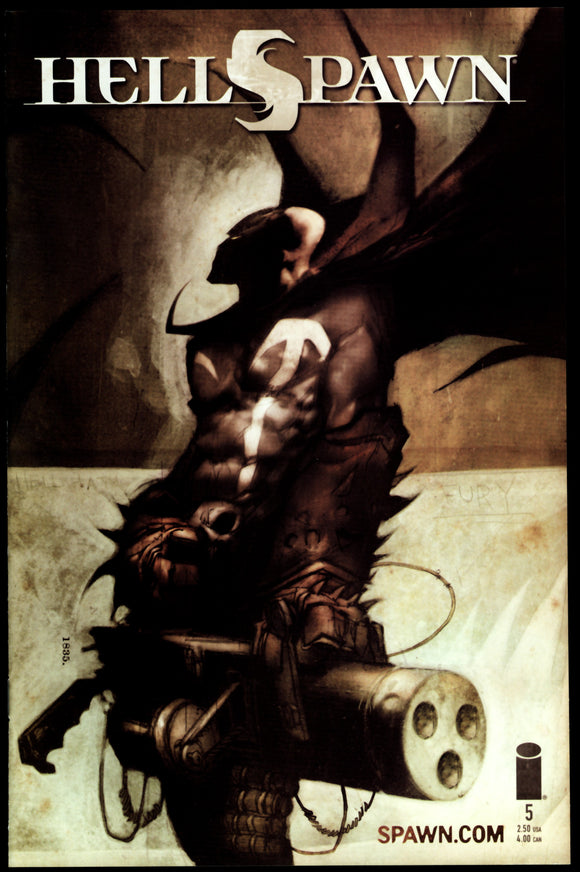 Hellspawn #5 (NM) 2001 Image Comics Ashley Wood Cover! – Ultimate