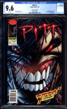 Pitt #1 CGC 9.6 (1993) 1st Appearance of Pitt - NEWSSTAND