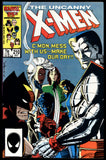 Uncanny X-Men #210 Marvel 1986 (VF/NM) 1st Marauders in Cameo