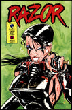Razor #0 (NM-), Signed by Everette Hartsoe W/ COA Tour Limited Diamond Edition