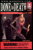 Done To Death #1 (VF-) Markosia 2006 1st Print! Fiona Staples