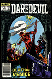 Daredevil #221 Marvel 1985 (NM) Canadian Price Variant