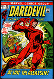 Daredevil #84 Marvel 1972 (NM-) Black Window Appearance