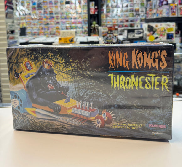 Polar Lights 1998 King Kong's Thronester Model Kit Aurora Re-Issue SEALED