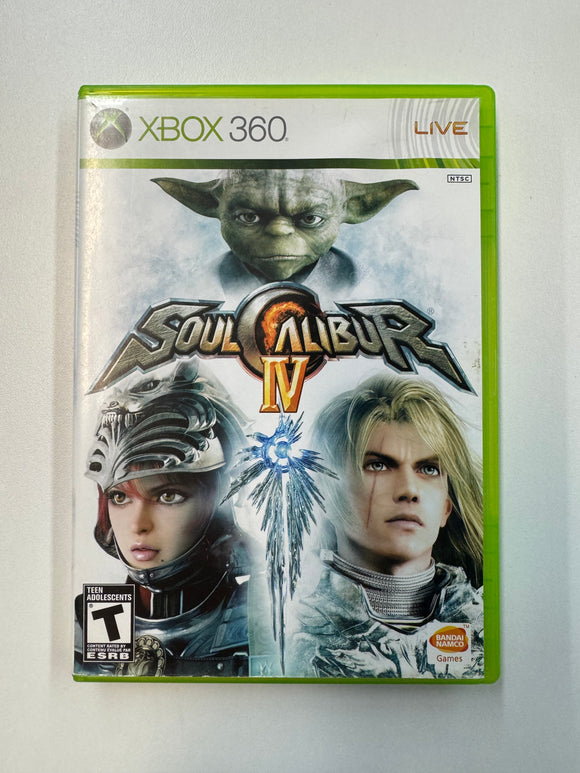 Soulcalibur IV Microsoft XBOX 360 2008 CIB Complete In Box