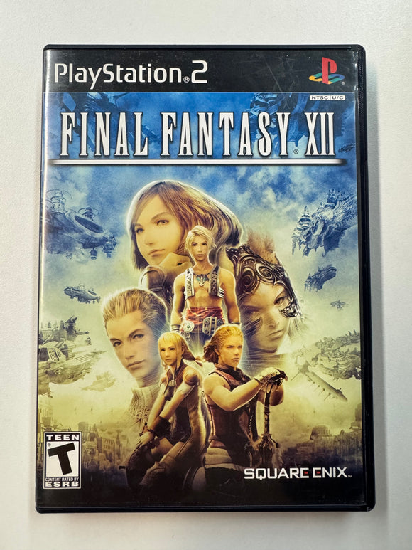 Final Fantasy XII 2006 Playstation 2 PS2 Complete in Box CIB