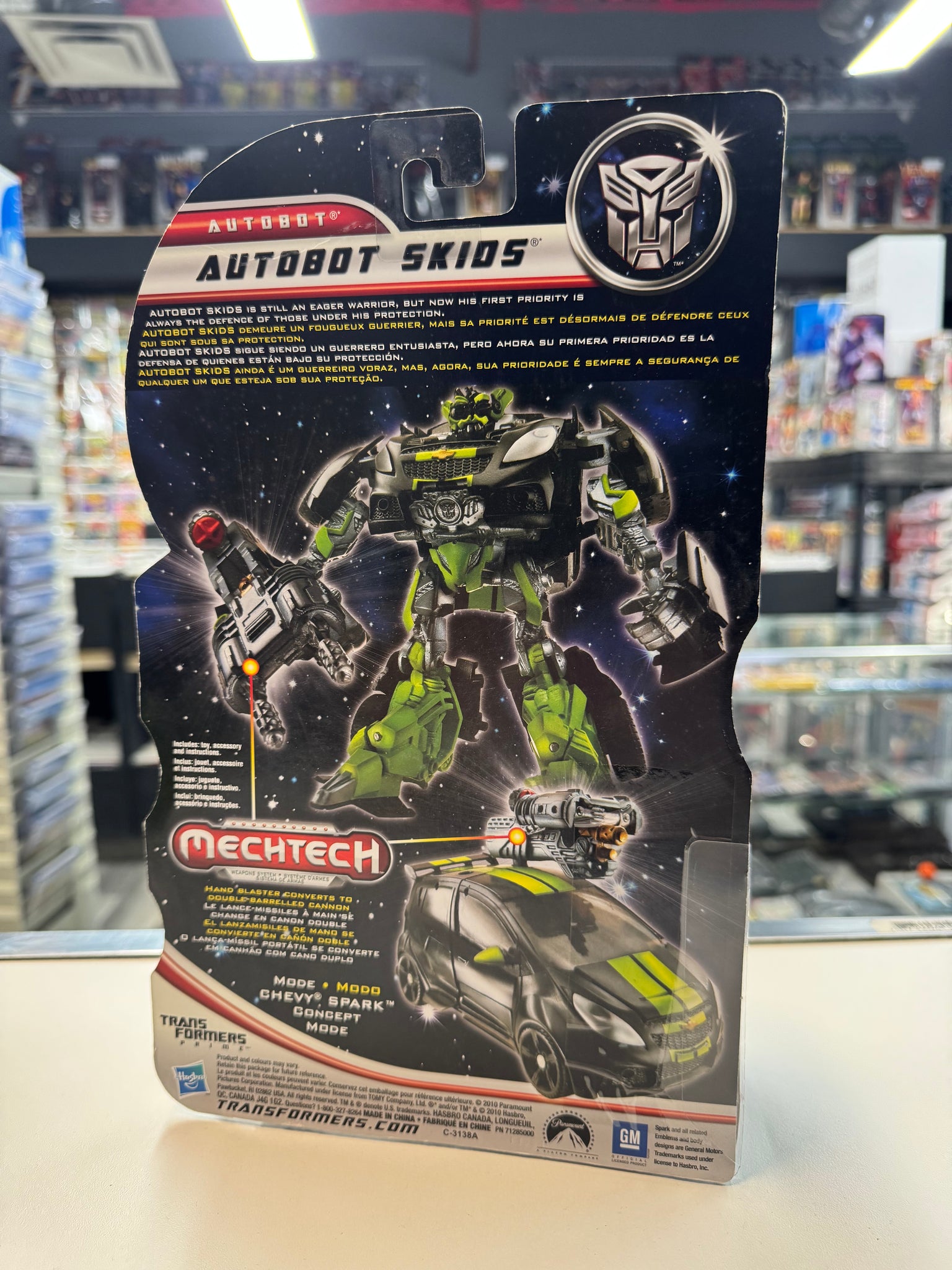 Transformers Mechtech Mini Hasbro 2010 Transformers DOTM Mechtech Autobot Skids SEALED NIP ...