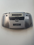 Nintendo Gameboy Advance Platinum/Silver GBA AGB-001 Tested & Working