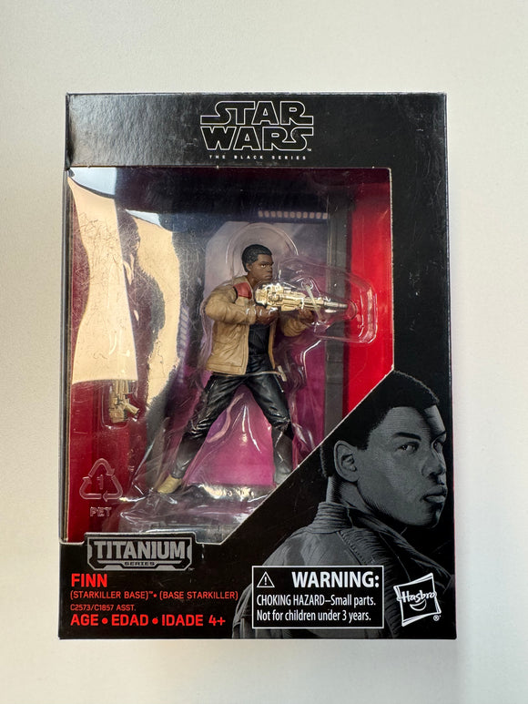 Hasbro 2017 Star Wars The Black Series Finn (Starkiller Base) Titanium