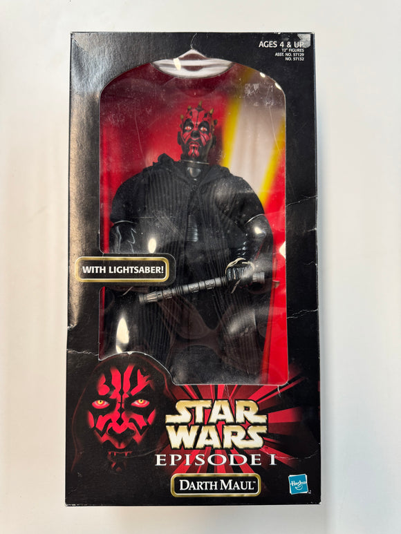 Hasbro 1998 Star Wars Episode I Darth Maul with Light Saber CIB