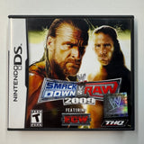 Smackdown vs Raw 2009 Nintendo DS CIB Complete in Box