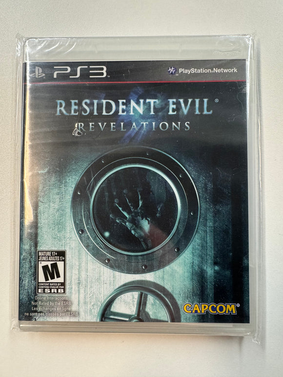 Resident Evil Revelations Playstation PS3 2013 Sealed