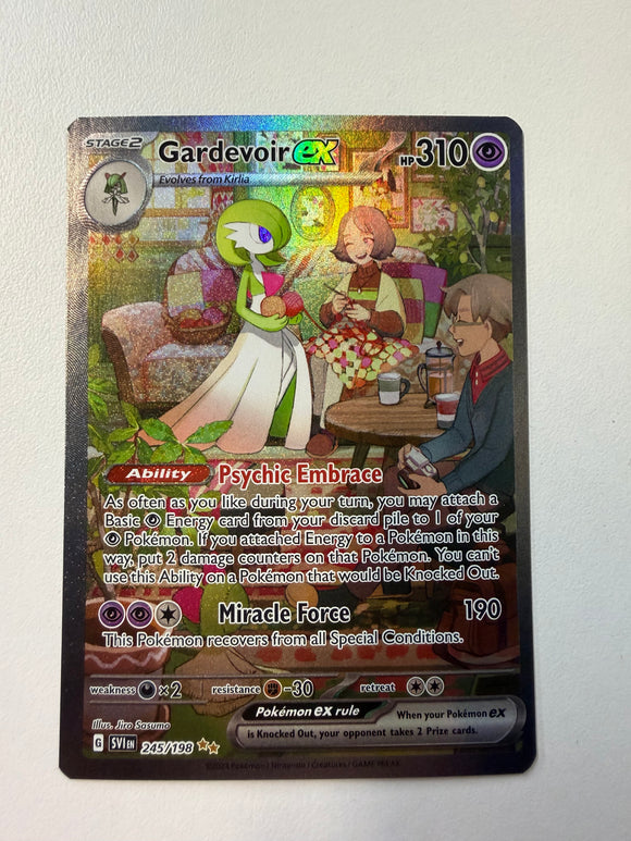 Pokemon TCG Gardevoir EX 245/198 SV Base Set Illustration Rare – Ultimate Key Issue Comics