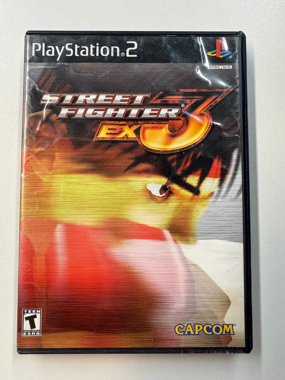 Street Fighter EX3 2000 Playstation 2 PS2 Complete in Box CIB