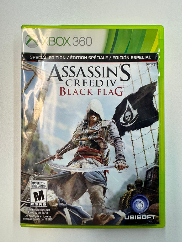 Assassin's Creed IV Black Flag 2013 Microsoft XBOX 360 CIB