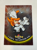 Pokemon TCG 2000 Topps Chrome Series 1 Marowak #105
