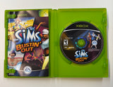 The Sims Bustin' Out 2003 Microsoft XBOX CIB Complete in Box