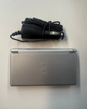 Nintendo DS Lite 2006 USG-001 Silver Console Tested & Working w/ Stylus