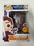 Funko Pop! Star-Lord Guardians of the Galaxy Vol. 2 #198 Vinyl Figure CHASE