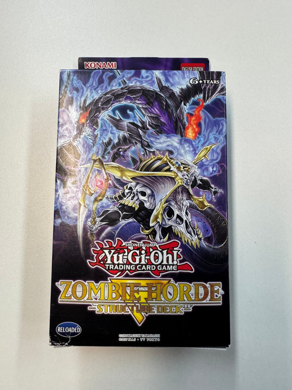 Yu-Gi-Oh 1st Edition Zombie Horde Structure Deck - SEALED Ultimate Key Issue Comics Yu-Gi-Oh 1st Edition Zombie Horde Structure Deck - SEALED Ultimate Key Issue Comics