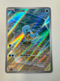 Pokemon TCG Squirtle 170/165 SV 151 Illustration Holo Rare