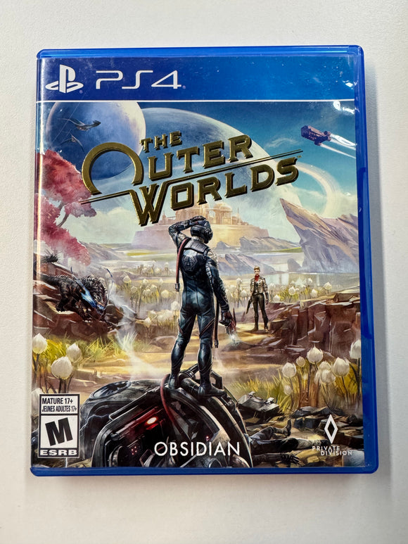 The Outer Worlds 2019 Playstation PS4 Complete in Box CIB