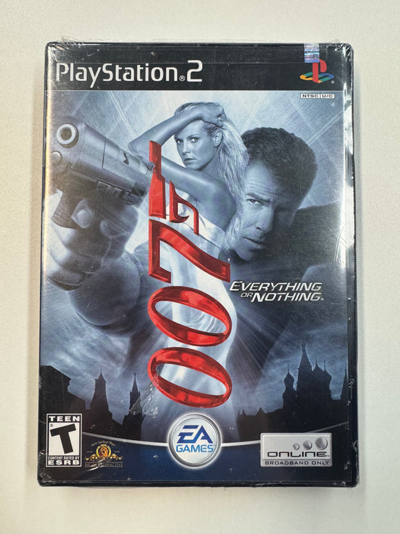 007 Everything or Nothing Playstation 2 PS2 2004 SEALED!