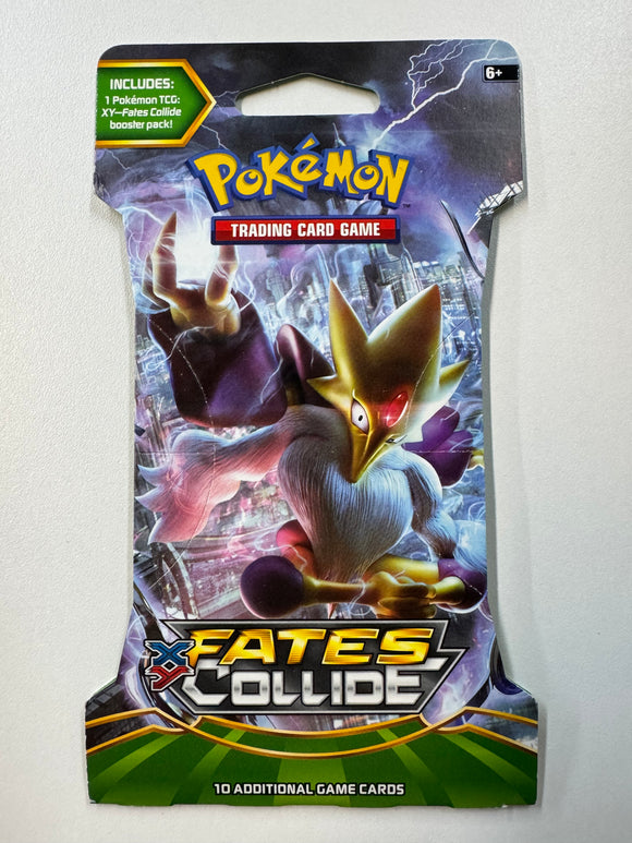 Pokemon TCG XY Fates Collide SEALED Sleeved Booster Pack – Ultimate Key  Issue Comics