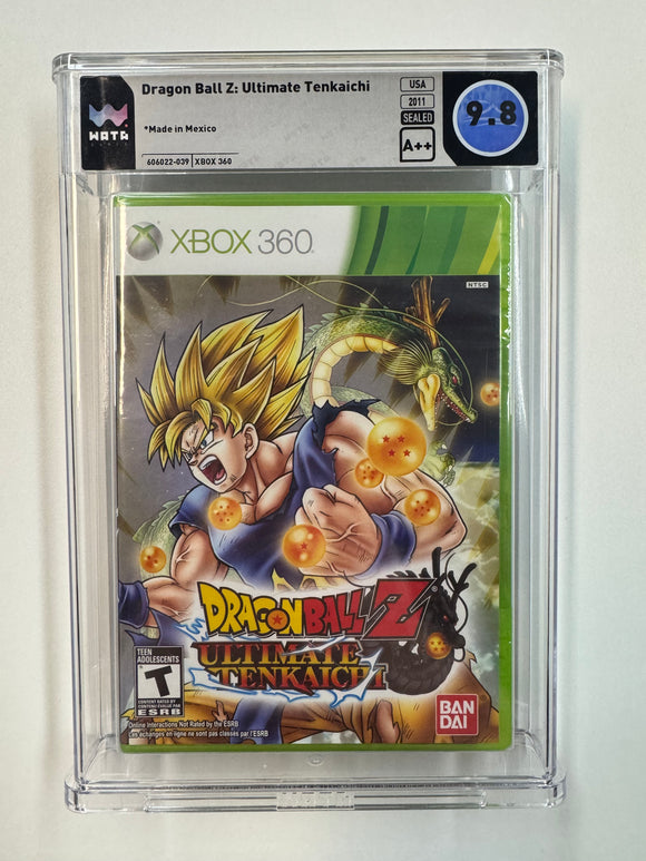 Dragon Ball Z: Ultimate Tenkaichi Xbox 360 2011 WATA 9.8 SEALED A++